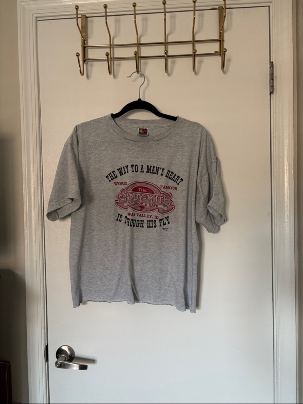 Gray Graphic Short-Sleeve Men's T-Shirt - Design